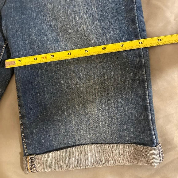 LEVI'S Bermuda Shorts Dark Wash Size 27 - Picture 11 of 14